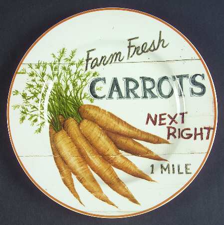Farmstand Vegetables Salad Plate