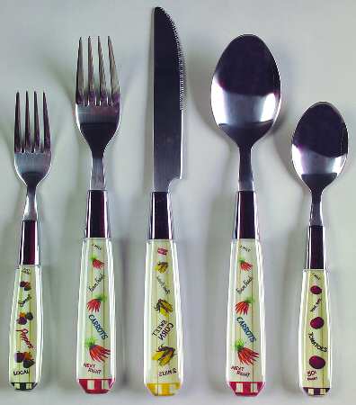 Farmstand Vegetables 20 Piece Set (4 Each K1, F2, Sf, Tsp & Plas