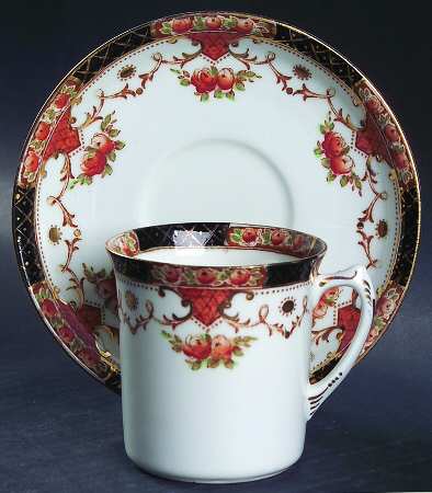1105 Flat Demitasse Cup & Saucer Set
