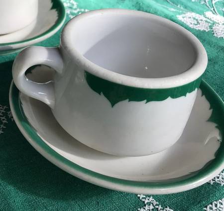 SHO256 Flat Cup & Saucer Set