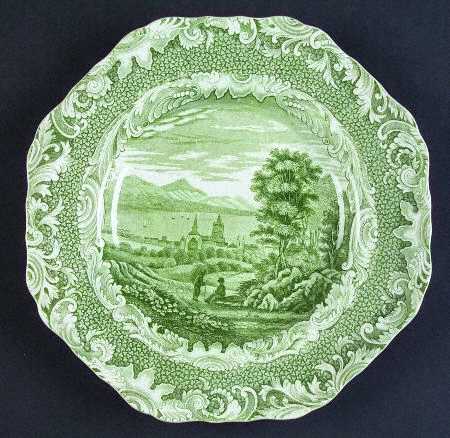 Byron Views Green by Spode
