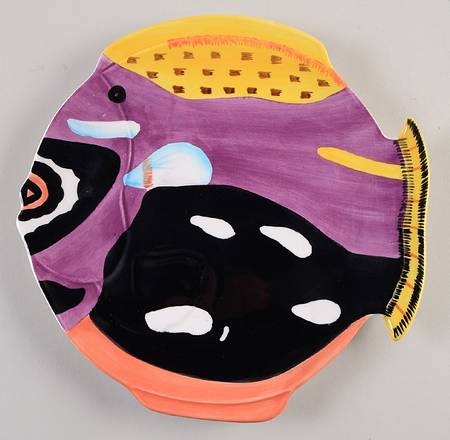 Coral Fish Dinner Plate