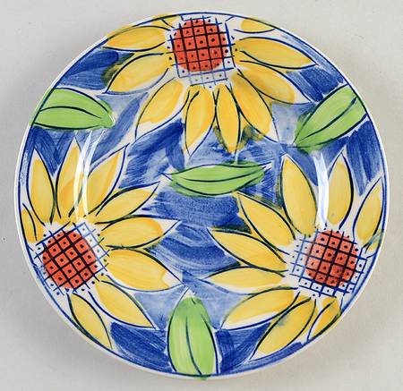 Sunflower Salad Plate