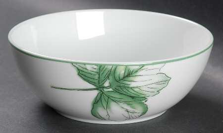 Abstract Floral Coupe Cereal Bowl