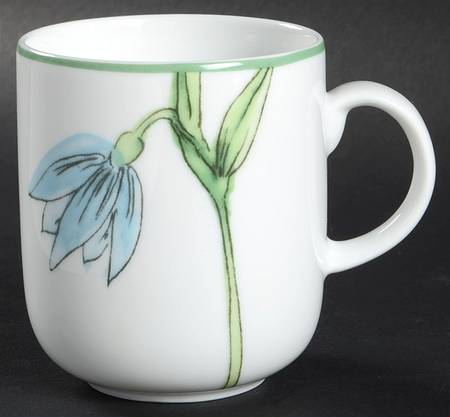 Abstract Floral Mug