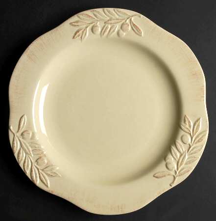 Campagna Straw Large Dinner Plate