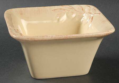 Campagna Straw 5" Square Bowl