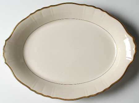 SY727 14" Oval Serving Platter
