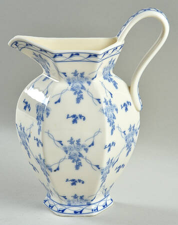 Rose Brocade 7" Wall Pocket Pitcher