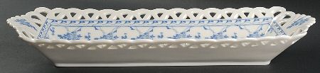 Rose Brocade Bread Tray