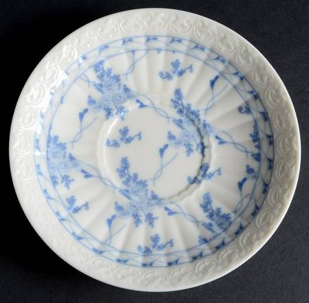 Rose Brocade Saucer
