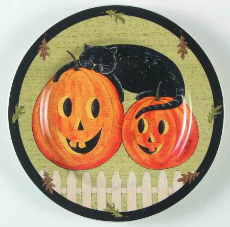 Pumpkin Dreams Salad Plate