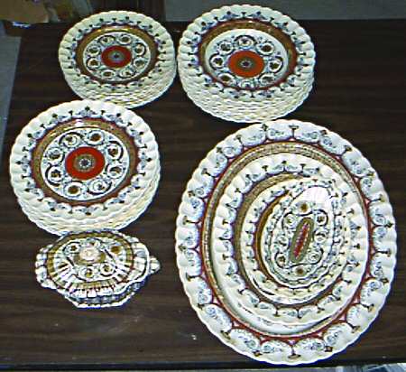 Florence Orange Salad Plate