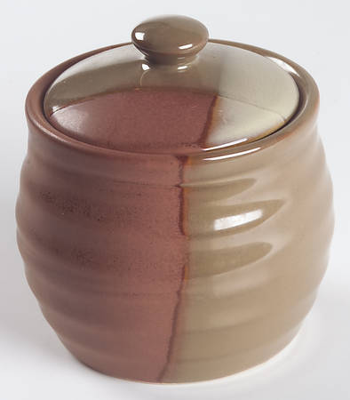 Gold Dust Sienna Sugar Bowl & Lid