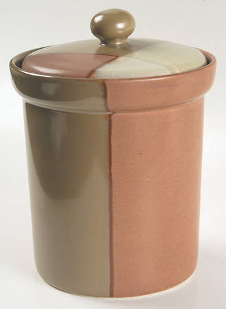 Gold Dust Sienna Large Canister & Lid
