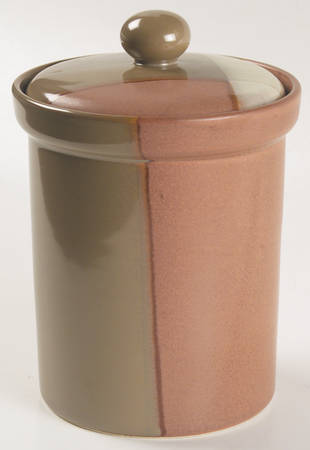 Gold Dust Sienna Medium Canister & Lid by Sango