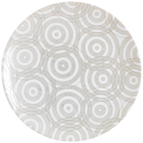Concentric Circle Salad Plate