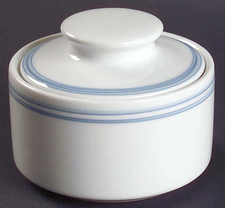 Brook Sugar Bowl & Lid