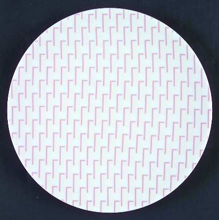 Foley Square Pink Salad Plate