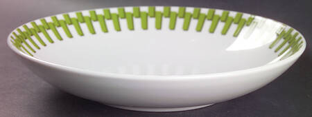 Foley Square Green Coupe Soup Bowl