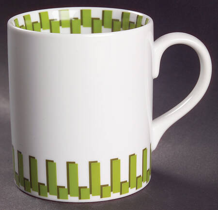 Foley Square Green Mug