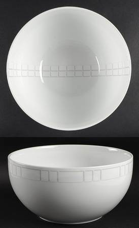 Park Avenue Grid 9" Salad Serving Bowl