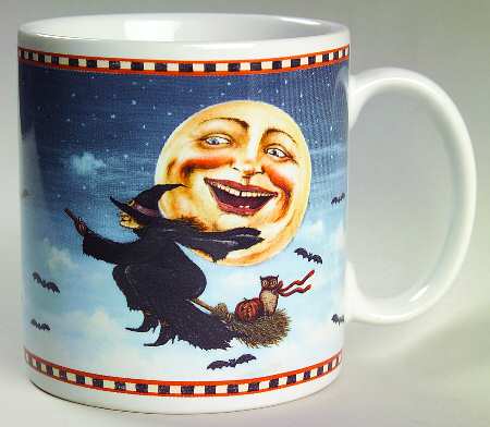 Haunted Hollow Halloween (Decal) Mug