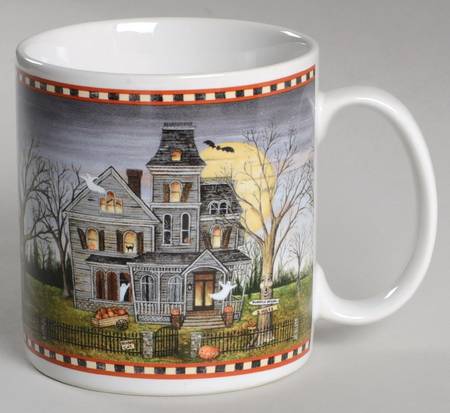Haunted Hollow Halloween (Decal) Mug