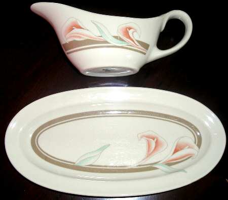 SY733 Gravy Boat & Underplate/Relish
