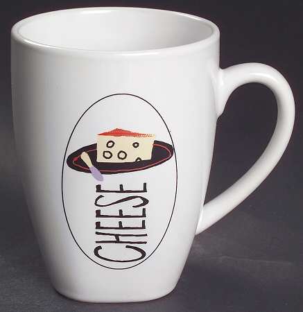 Wine & Cheese Mug by Sakura
