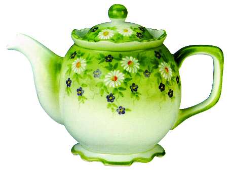 Daisies Teapot & Lid