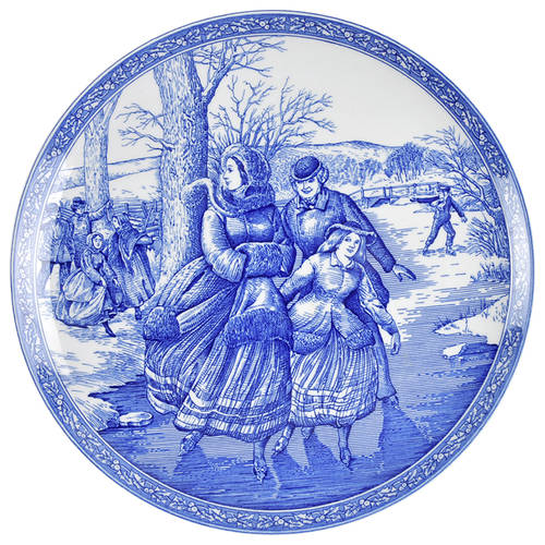 Victorian Annual Christmas 1996 Annual Christmas Plate
