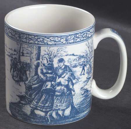Victorian Annual Christmas 1996 Annual Christmas Mug