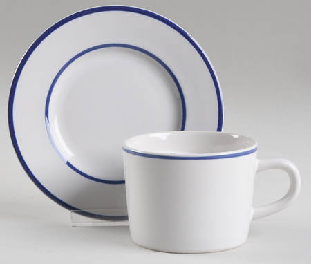 SIG37 Flat Cup & Saucer Set by Signature