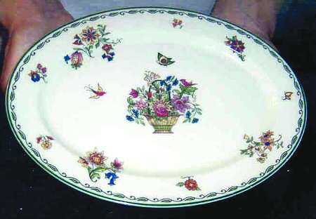 Sy743 14" Oval Serving Platter