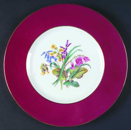 Daisy & Rose Dinner Plate