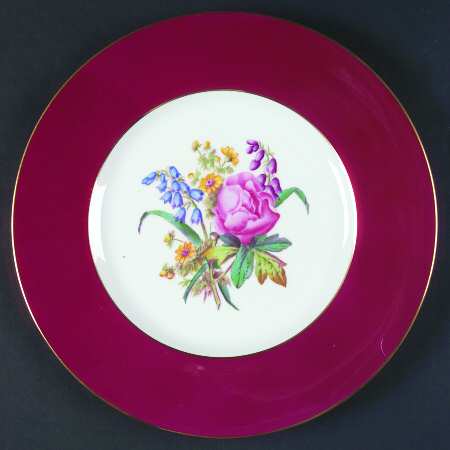 Daisy & Rose Dinner Plate