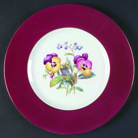 Daisy & Rose Dinner Plate
