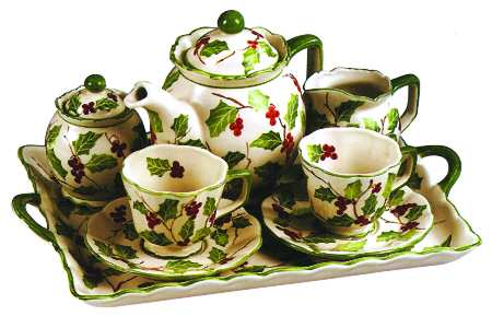 Holly Berries Breakfast Tray