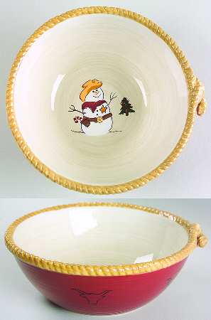 Happy Trails Holiday Coupe Cereal Bowl