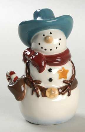 Happy Trails Holiday Figural Salt Shaker