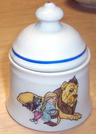 Wizard of Oz Child's Sugar Bowl & Lid
