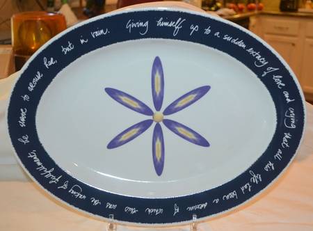 Seven Palaces, The 14" Oval Serving Platter