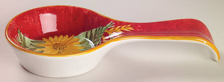 Chanticleer Spoon Rest/Holder (Holds 1 Spoon)