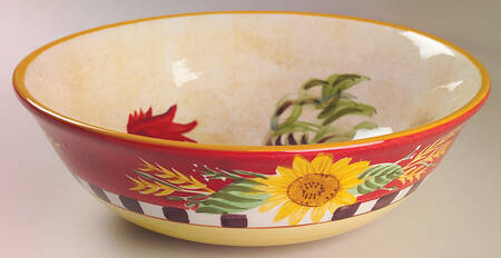 Chanticleer 11" Large Salad Serving Bowl