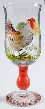 Chanticleer 12 Oz Glassware Goblet