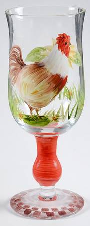 Chanticleer 12 Oz Glassware Goblet