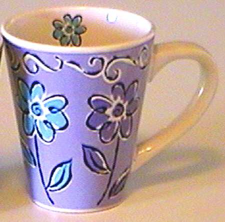 Far Out Flowers Mug