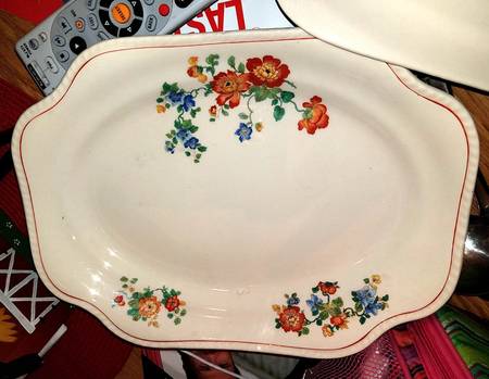 STB297 12" Oval Serving Platter