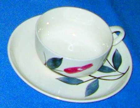 STT288 Flat Cup & Saucer Set
